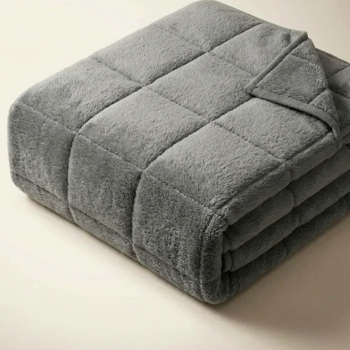 Couverture lestée douce LESTAE, détail du tissu moelleux