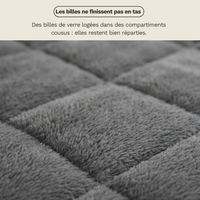 Couverture lestée douce pour adulte