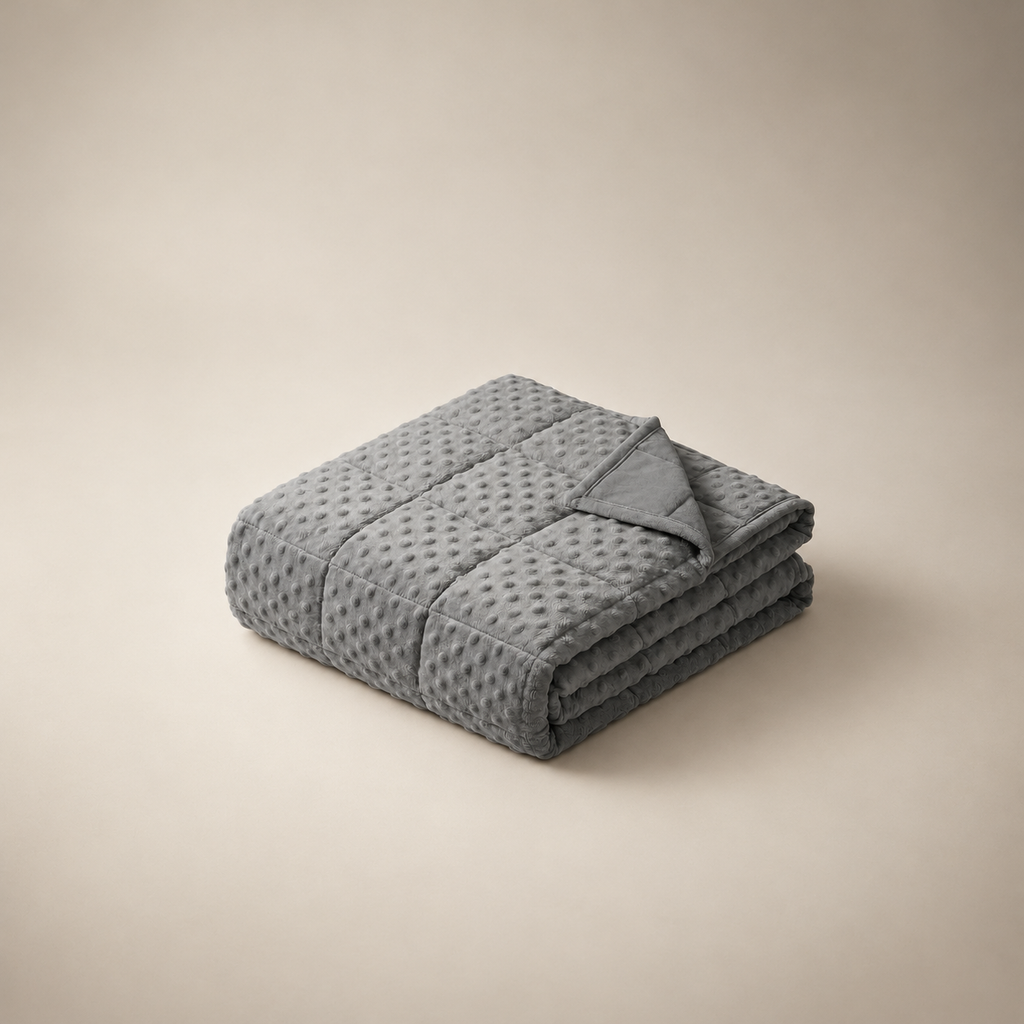 Couverture lestée enfant réversible été/hiver